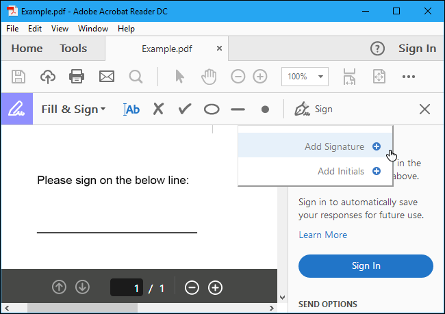 Windows Pdf Fill And Sign